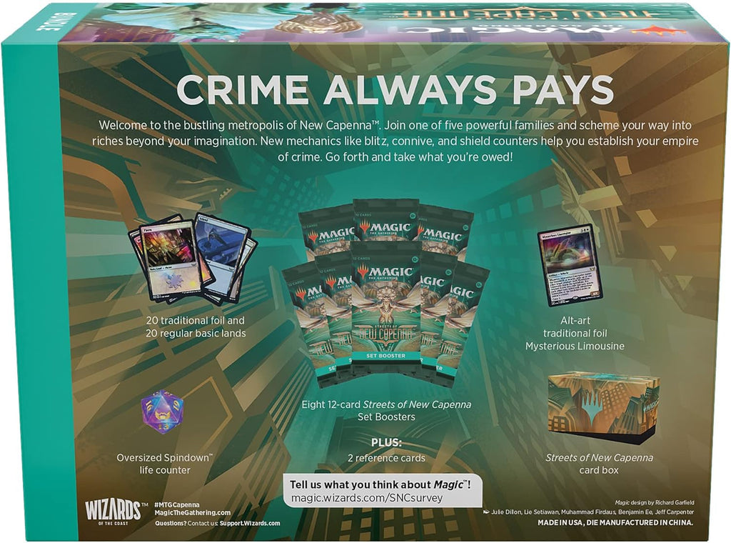 Streets of New Capenna Bundle | 8 Set Boosters + Accessories