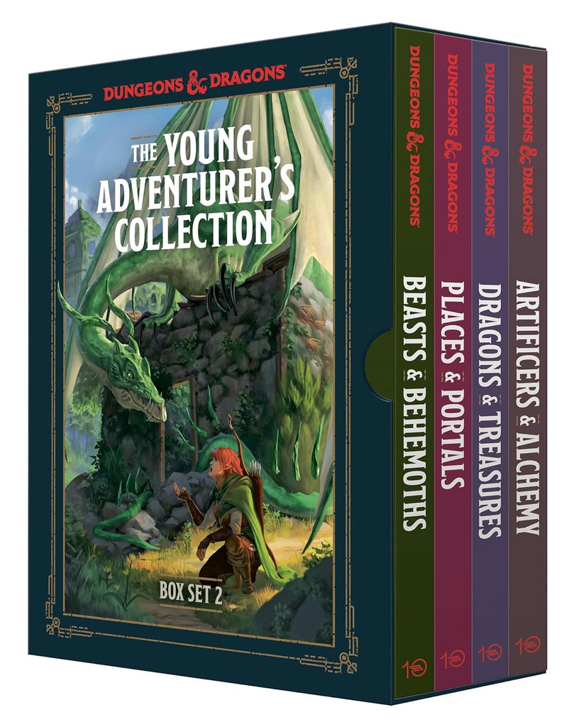 The Young Adventurer'S Collection Box Set 2 (Dungeons & Dragons 4-Book Boxed Set): Beasts & Behemoths, Dragons & Treasures, Places & Portals, ... & Dragons Young Adventurer'S Guides)