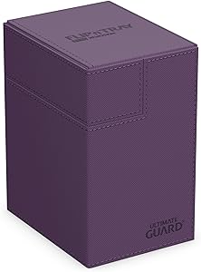 Ultimate Guard FlipnTray 133+ Monocolor - Purple.