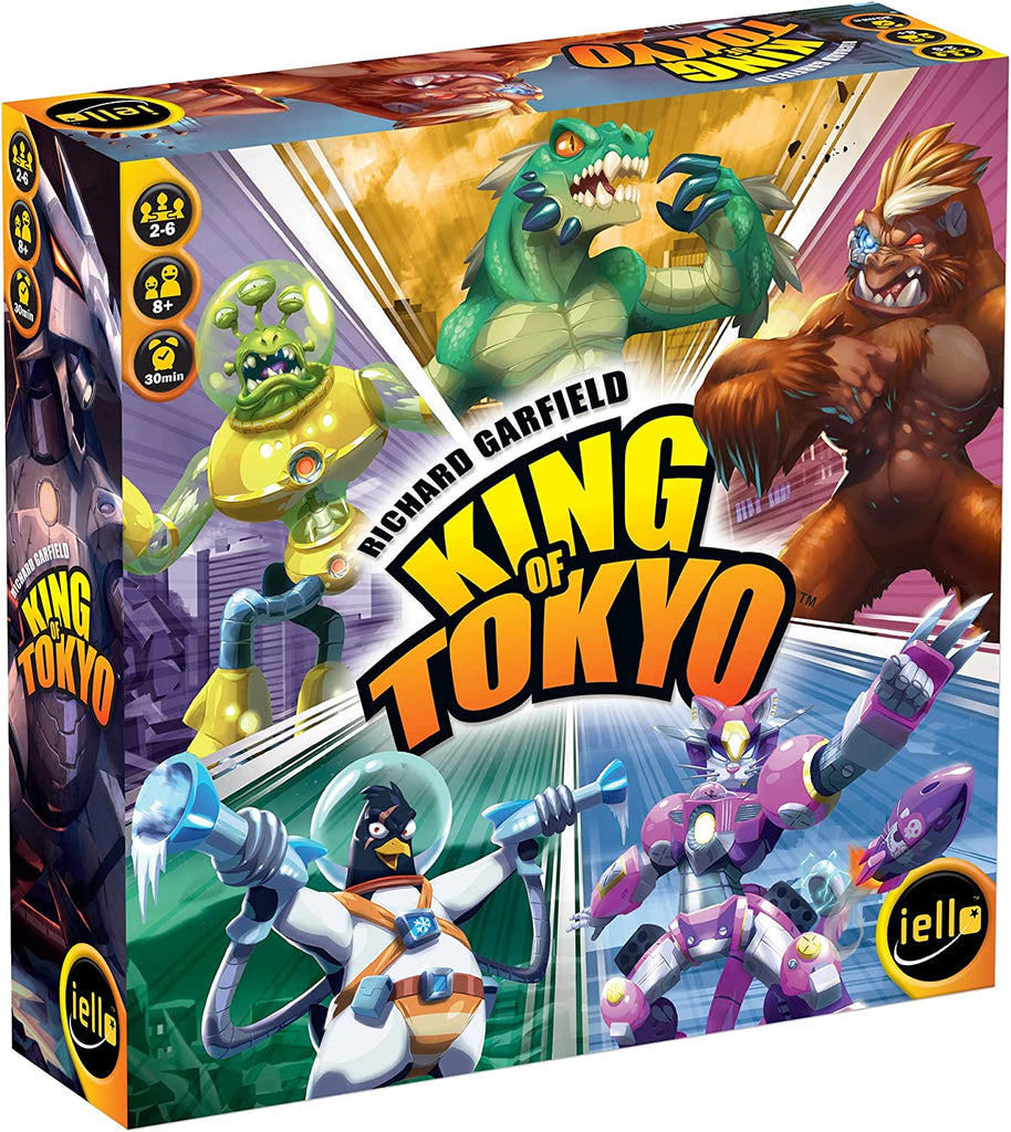 King of Tokyo, New Edition, Strategy Board Game.