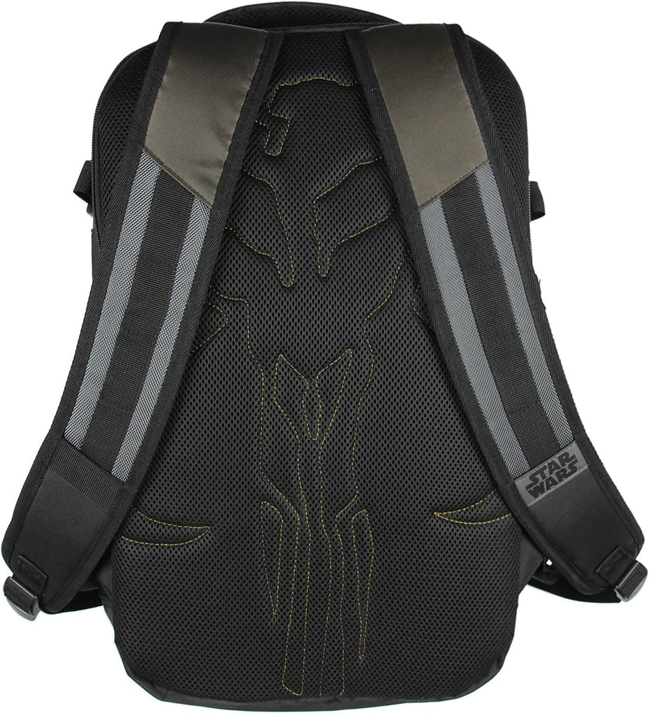 Star Wars the Mandalorian Bounty Hunter Laptop Tech Padded Sleeve Backpack