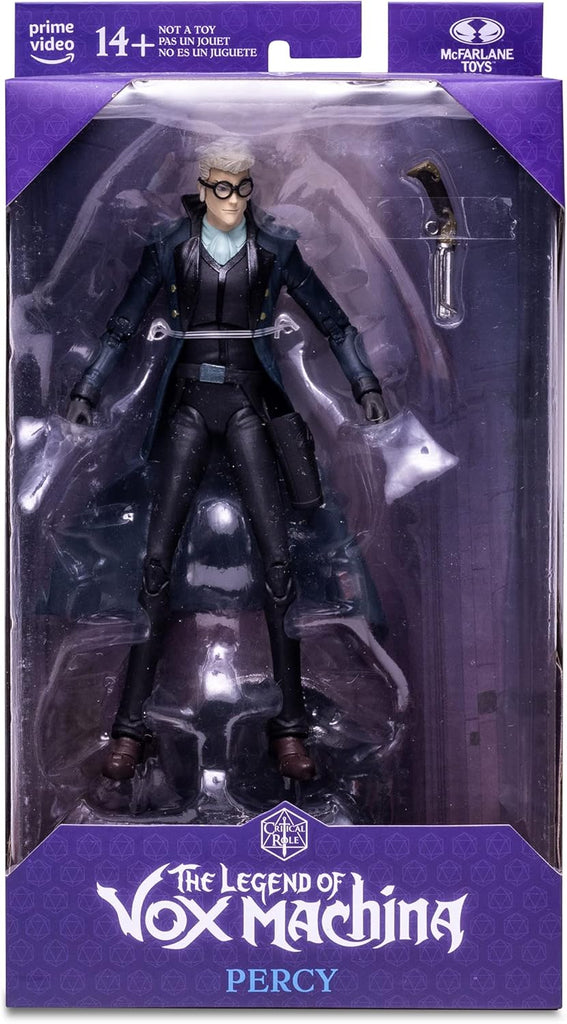McFarlane Toys - Critical Role Percy Campaign 1 Vox Machina 7" Action Figure with Accessories