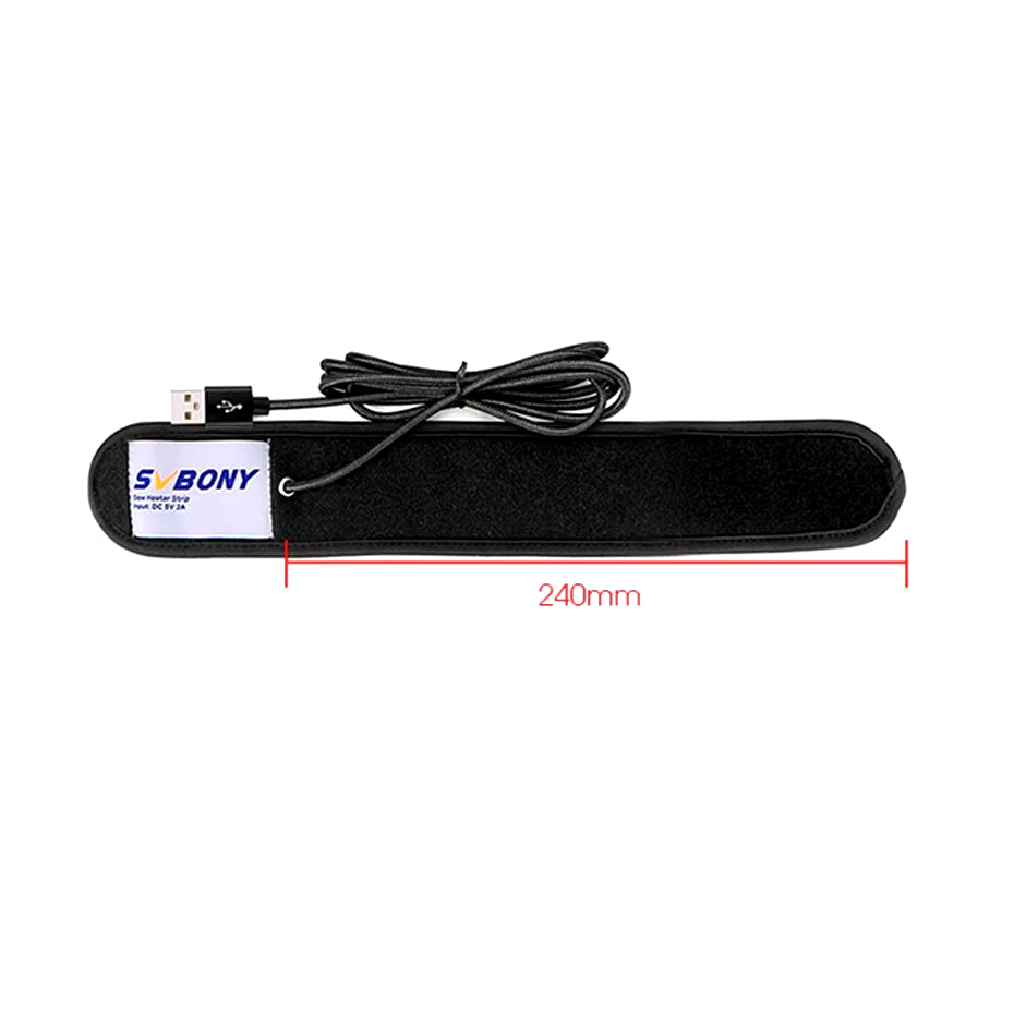 Lens Heater Warmer Dew Heater Strip for Telescopes and Camera Lens 240(D:76Mm)/320(D:102Mm)/400Mm(D:127Mm) SV172