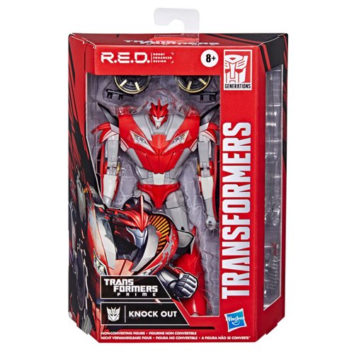 Transformers R.E.D. 6-Inch Action Figures Wave Knock Out.