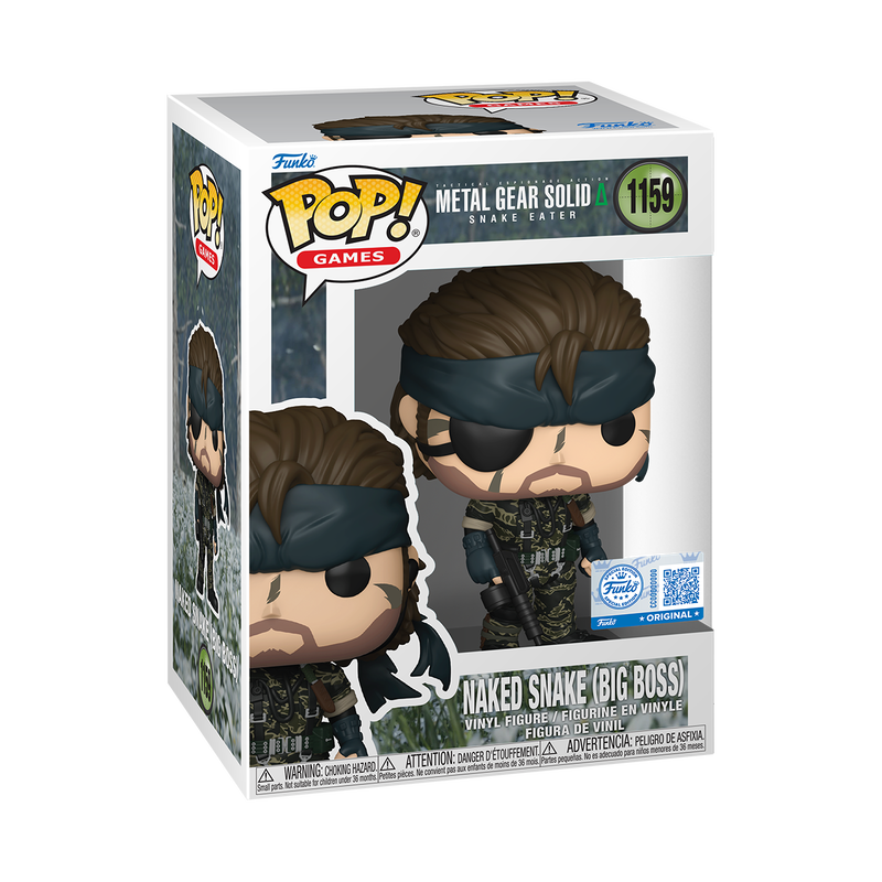 Metal Gear Solid Funko Pop! Gamestop Exclusive - Naked Snake (Big Boss) #1159