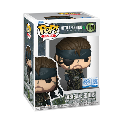 Metal Gear Solid Funko Pop! Gamestop Exclusive - Naked Snake (Big Boss) #1159