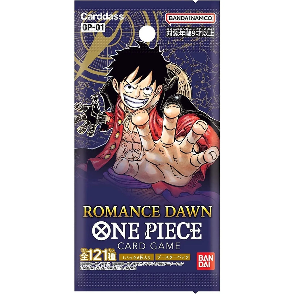 Trading Card Game Romance Dawn Booster Pack (JAPANESE, 9 Cards)