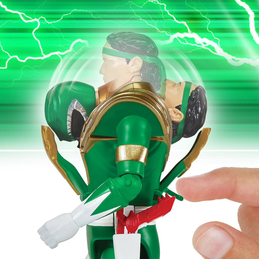 Mighty Morphin Power Rangers : Re-Ignition - Auto-Morphin Green Ranger Action Figure by