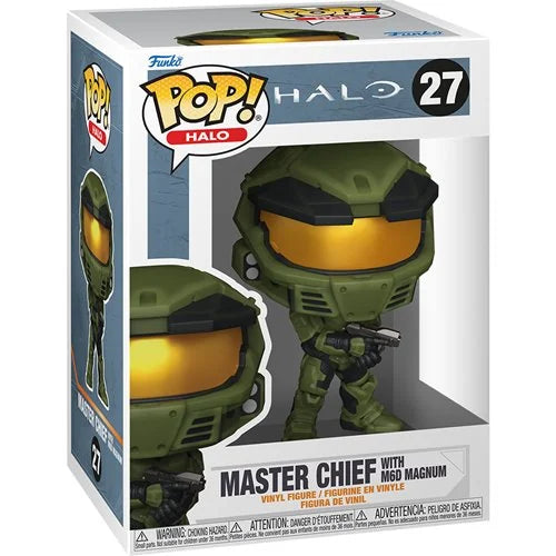 Halo 25th Anniversary Master Chief with M6D Magnum Funko Pop! Vinyl Figure #27