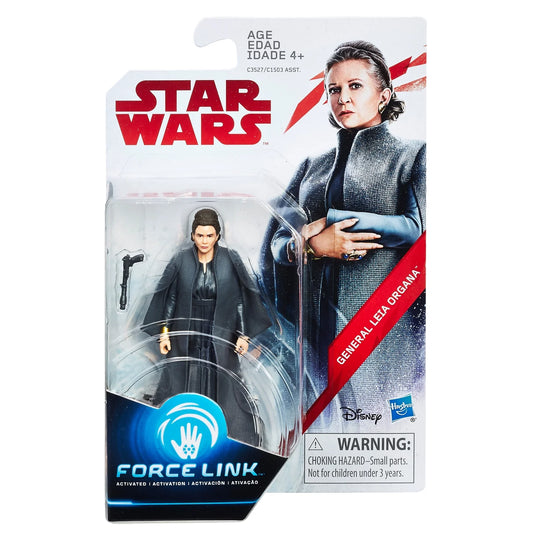 Star Wars General Leia Organa Force Link Figure