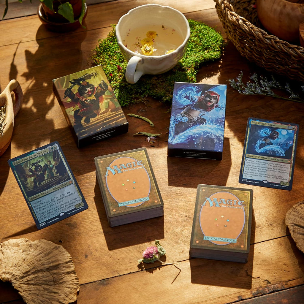 - Bloomburrow Starter Kit | Learn to Play Magic with 2 Bloomburrow-Themed Decks | 2 Player Collectible Card Game for Ages 13+