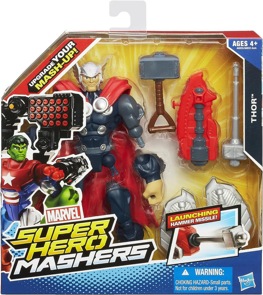 Marvel Super Hero Mashers 6" Action Figure: Thor.