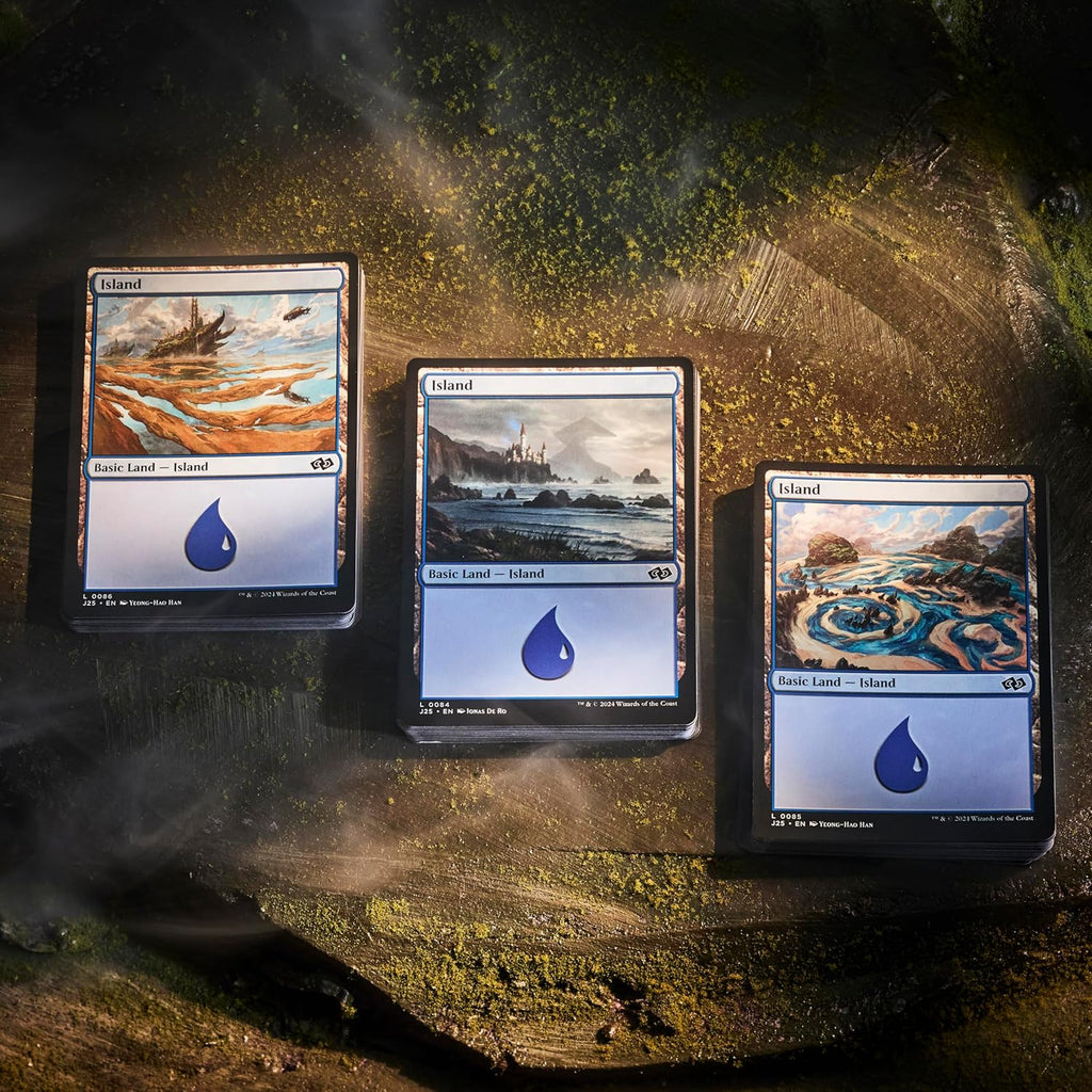 Magic the Gathering 2025 Land Station (400 Basic Land Cards)