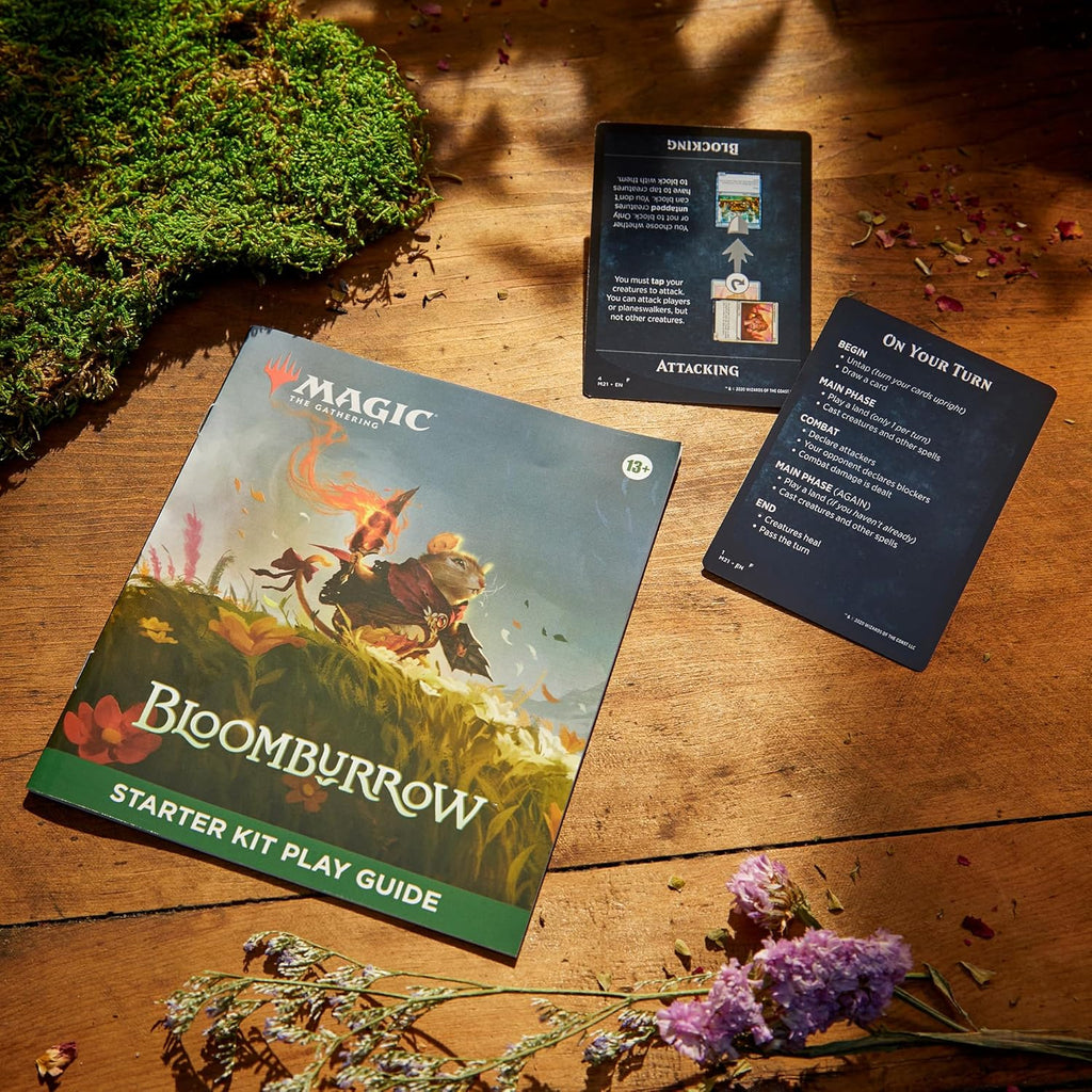 - Bloomburrow Starter Kit | Learn to Play Magic with 2 Bloomburrow-Themed Decks | 2 Player Collectible Card Game for Ages 13+