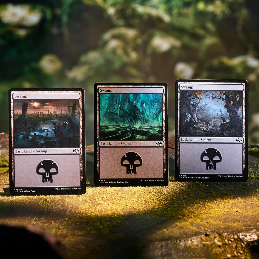 Magic the Gathering 2025 Land Station (400 Basic Land Cards)