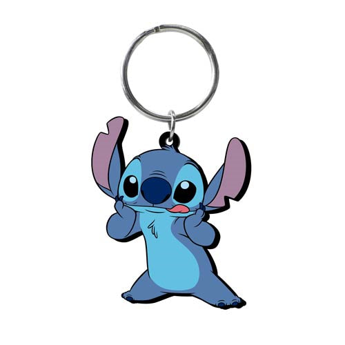 Lilo & Stitch Stitch Soft Touch Key Chain.