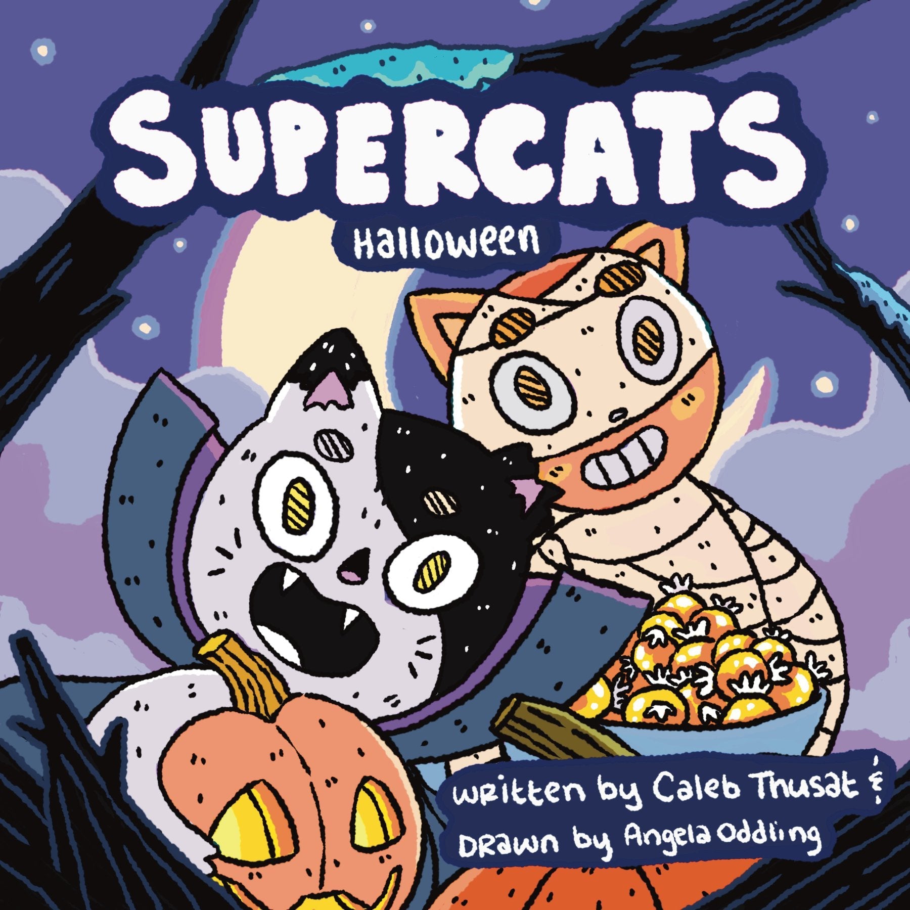 Supercats Halloween Signed.