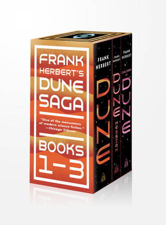 Frank Herbert's Dune Saga 3-Book Boxed Set.