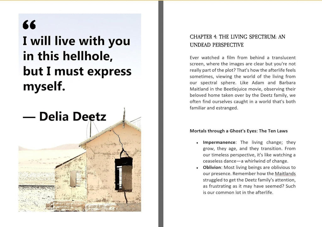Handbook for the Recently Deceased: the Afterlife - Halloween Gifts