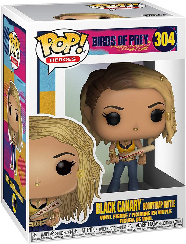 Birds of Prey Funko Pop! Vinyl Figure - Black Canary #304
