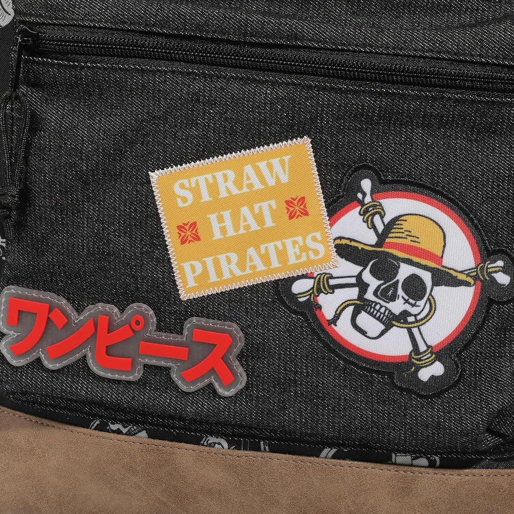 One Piece Live Action Icons 16.5" Black Backpack