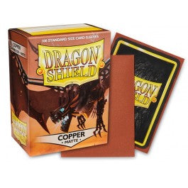 Dragon Shield 100ct Box Deck Protector Matte Copper