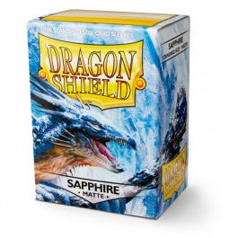 Dragon Shield 100ct Box Deck Protector Sapphire.