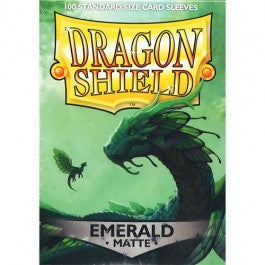 Dragon Shield 100ct Box Deck Protector Emerald.