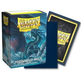 Dragon Shield 100ct Box Deck Protector Midnight Blue.