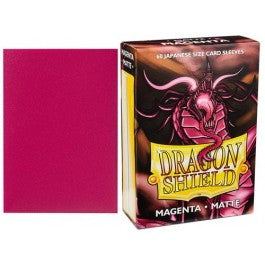 Dragon Shield 60ct Deck Protector Mini Matte Magenta