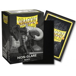 Dragon Shield Sleeves - 100ct Box Matte Non-Glare - Black
