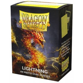 Dragon Shield 100ct Box Deck Protector Lightning