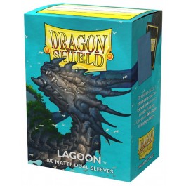 Dragon Shield - 100ct Box Dual Matte - Lagoon