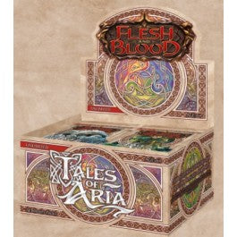 Flesh & Blood TCG: Tales of Aria Booster Unlimited Edition Box.