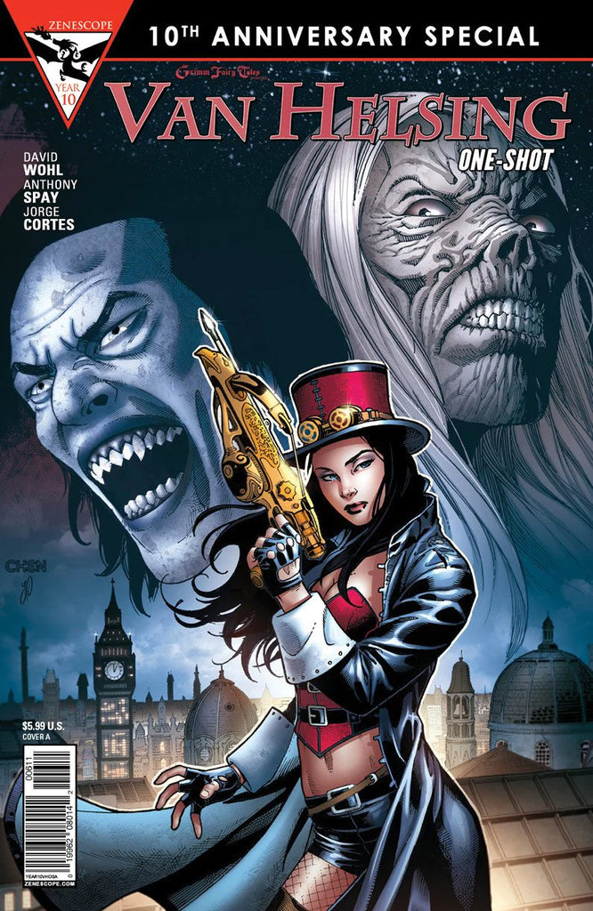 Van Helsing: Year 10 One-Shot Cover A.