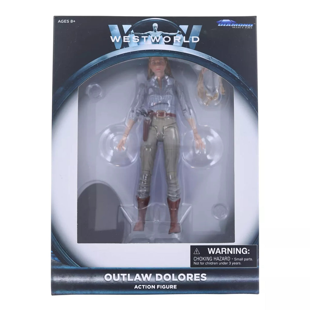 Diamond Select Westworld Outlaw Dolores 7 Inch Action Figure.