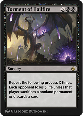 Torment of Hailfire.