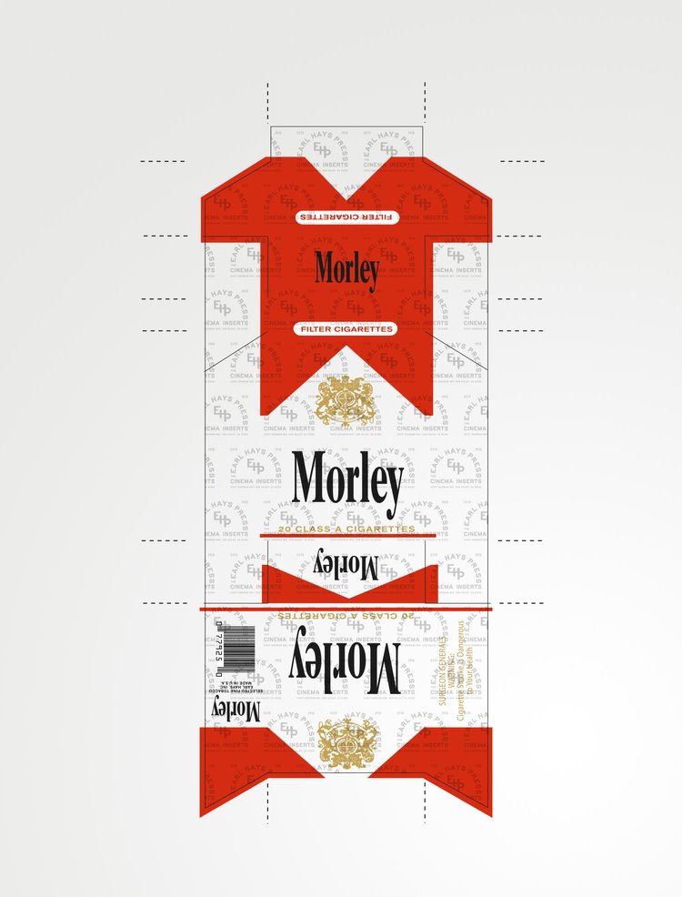 Morley Cigarettes Hard Pack.