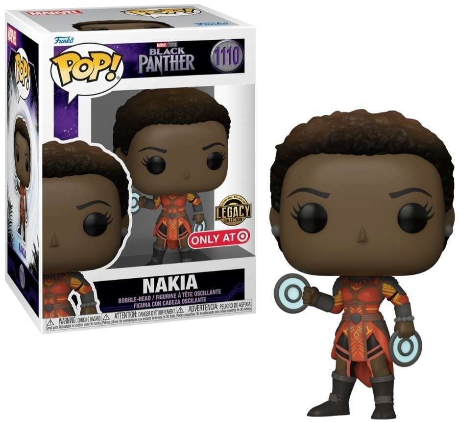 Black Panther Nakia Funko Pop #1110 Target Legacy Collection Exclusive