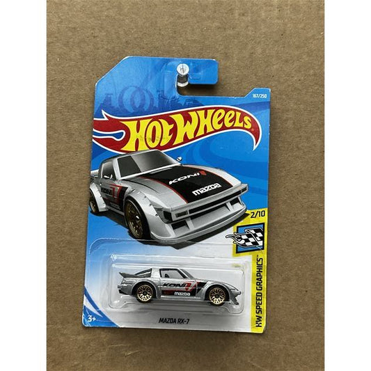 Hot Wheels HW Speed Graphics 2/10 Mazda RX-7 167/250 Silver