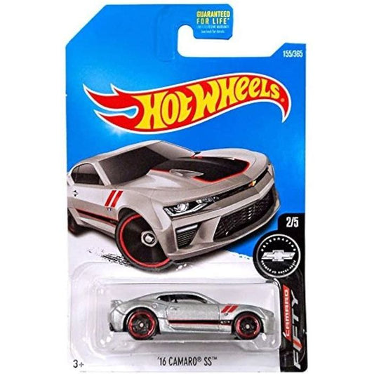 Hot Wheels 2017 Camaro Fifty '16 Camaro Ss 155/365, Silver