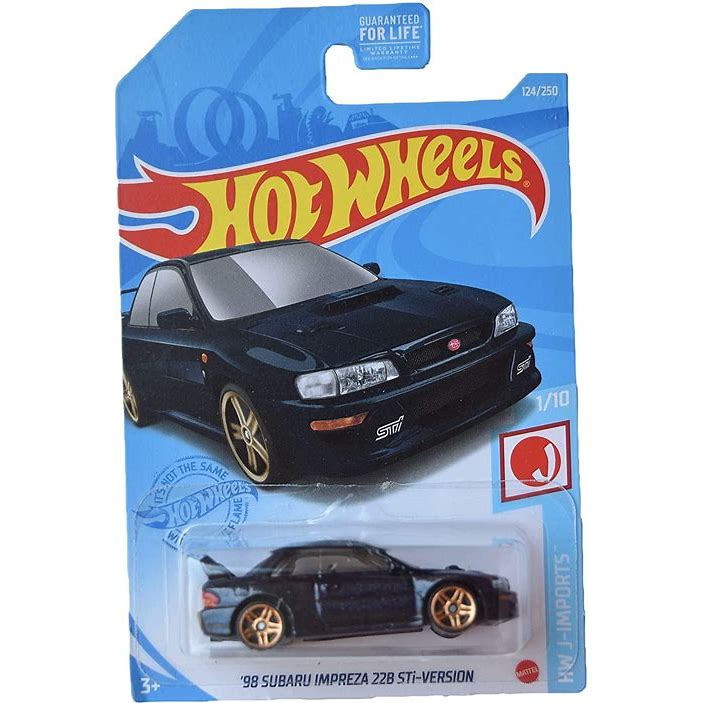 Hot Wheels Premium Modern Classics '98 Subaru Impreza 22B STi Car