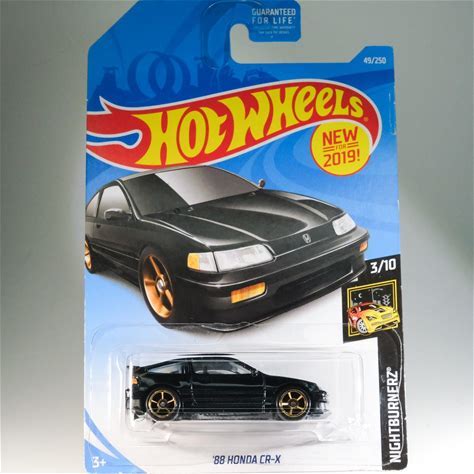 Hot Wheels 88 Honda CR-X - Nightburnerz 2019