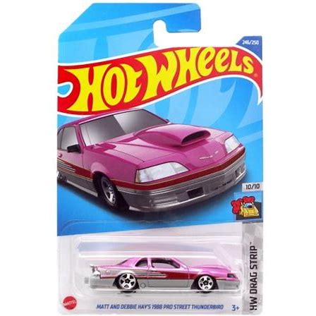 Hot Wheels HW Drag Strip Matt & Debbie Hay S 1988 Pro Street Thunderbird Diecast Car