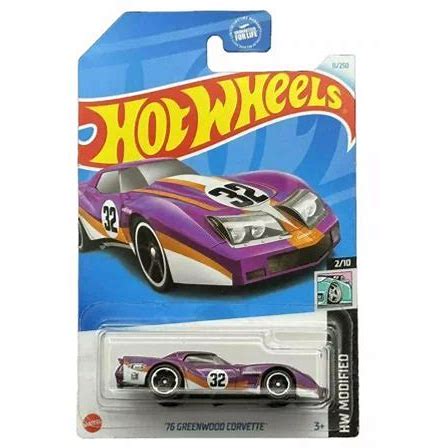 Hot Wheels 2024 '76 Greenwood Corvette HW Modified Diecast Car