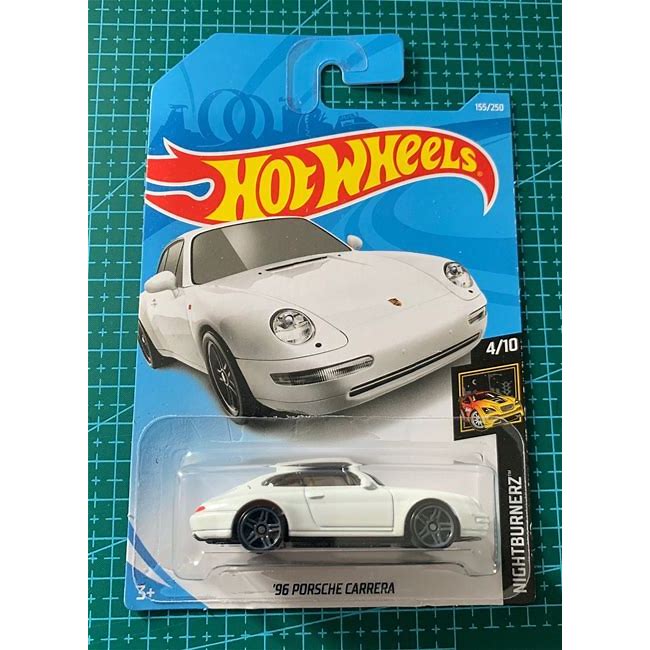 Hot Wheels 1996 Porsche Carrera-White