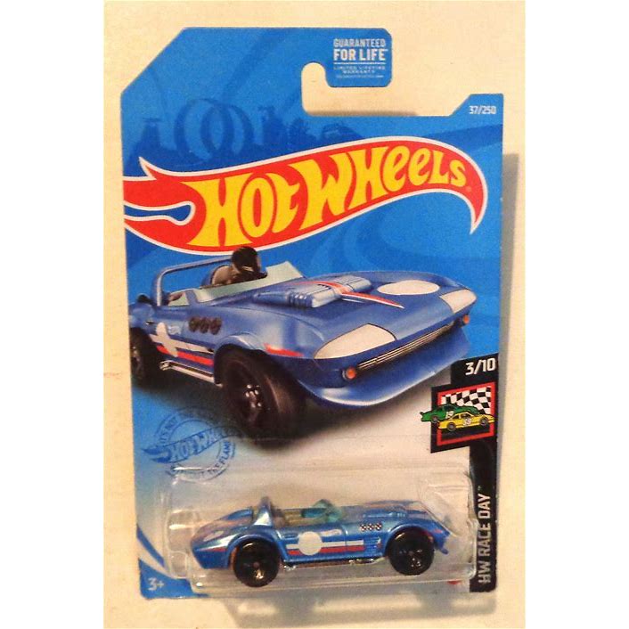 Hotwheels Corvette Grand Sport Roadster - Hot Wheels Diecast Model Car