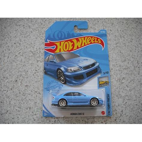 2021 HOT WHEELS DIE CAST HW FACTORY FRESH HONDA CIVIC SI CAR 63