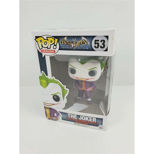 Funko Pop! DC Heroes Batman Arkham Asylum 53 The Joker Hot Topic Early Releas