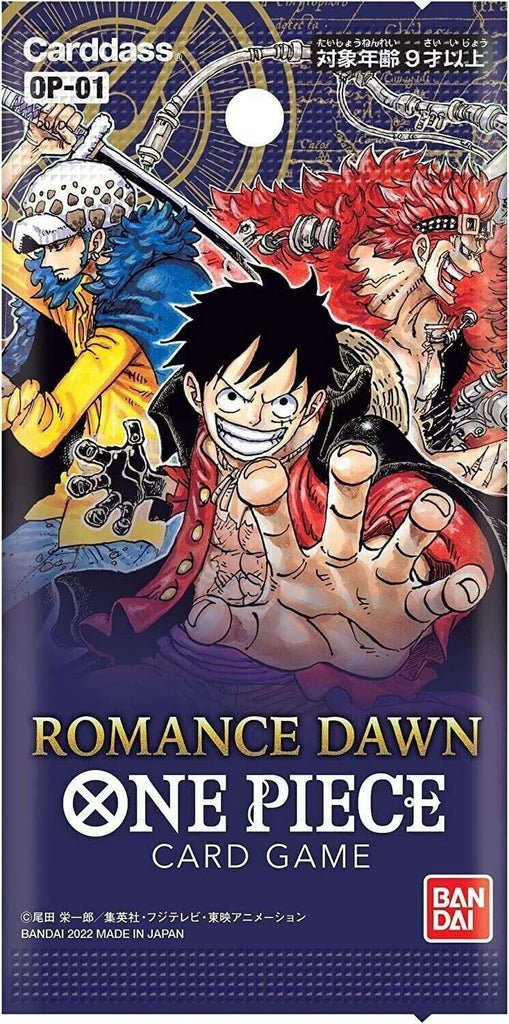 Trading Card Game Romance Dawn Booster Pack (JAPANESE, 9 Cards)